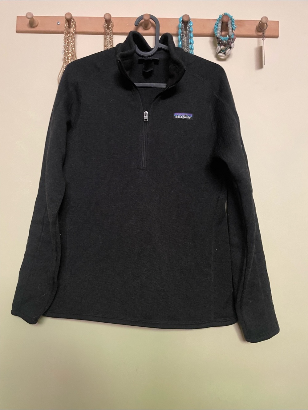 Patagonia Women’s Black Better Sweater Half-zip Fleece Pullover